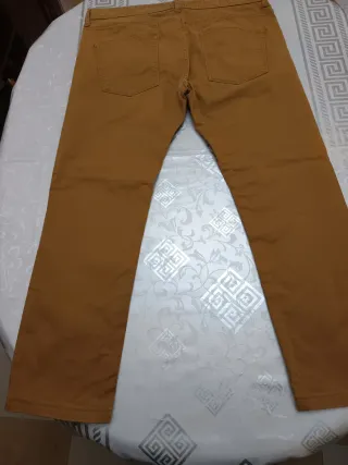 Pantalón de vestir chino hombre marrón