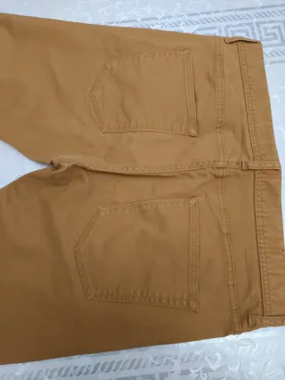 Pantalón de vestir chino hombre marrón