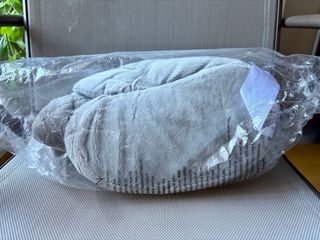 Organizador peluche gato gris