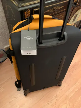 Maleta de Viaje PACO MARTINEZ Amarilla