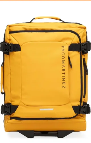 Maleta de Viaje PACO MARTINEZ Amarilla