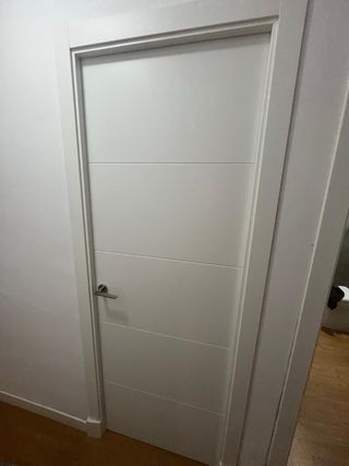 Puertas de paso blancas
