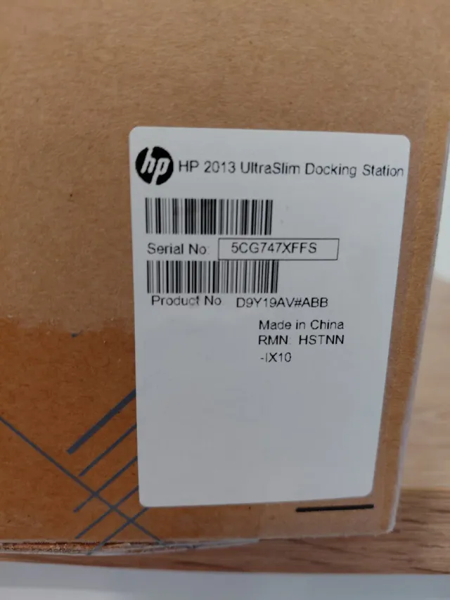HP 2013 Ultra Slim Docking Station
