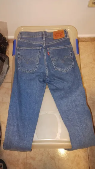 Levi's Super Skinny Jeans Azules