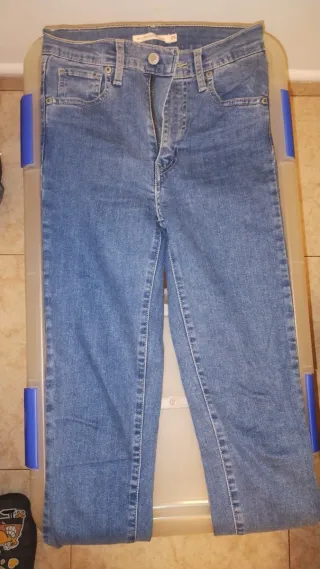 Levi's Super Skinny Jeans Azules