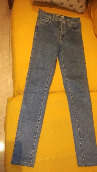 Levi's Super Skinny Jeans Azules