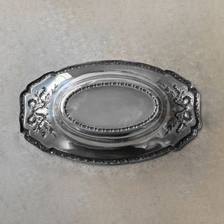 BANDEJA ANTIGUA DE PLATA MACIZA DE 916