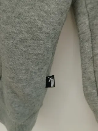 Felpa Puma Grigia con Logo