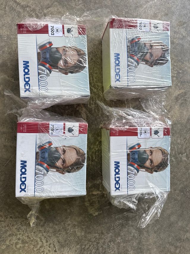 Mascarilla Moldex 7000 Talla M, 4 unidades