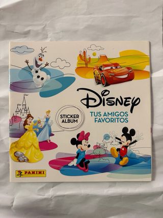 6 blisters Cromos Disney Panini + álbum