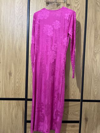 Vestido rosa Zara