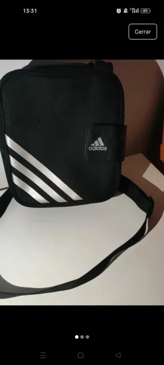 Bandolera Adidas Negra