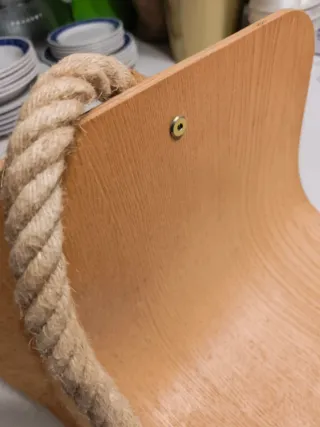 Leñero para chimenea