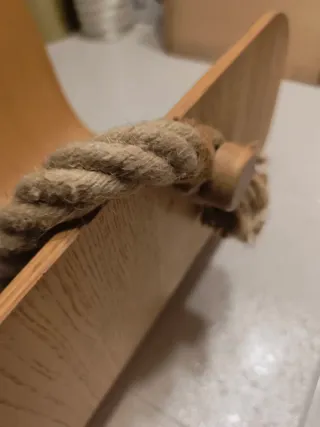 Leñero para chimenea