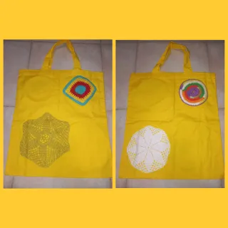 Borsa uncinetto fatta a mano