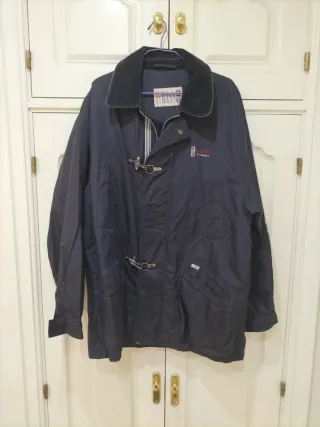 Cazadora náutica hombre azul