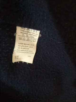 Cazadora náutica hombre azul