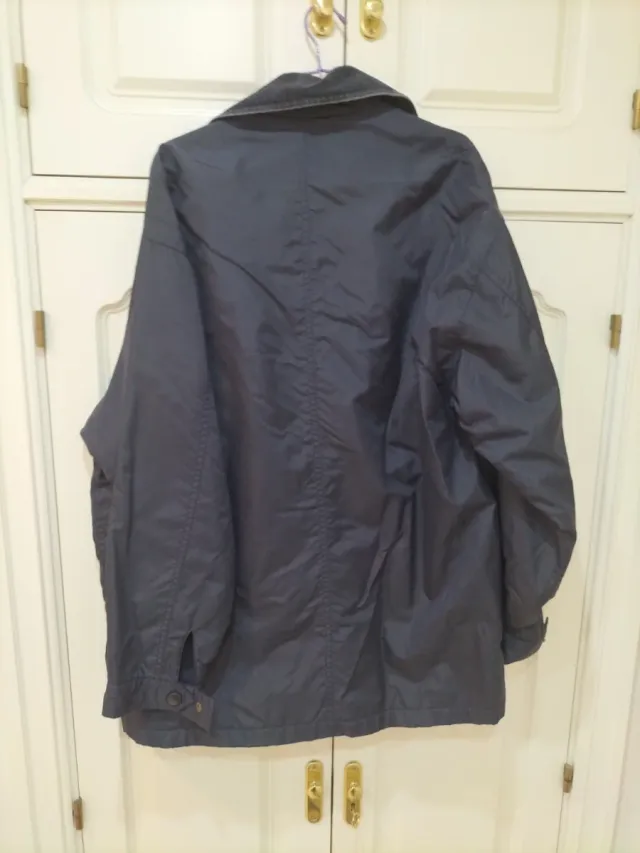 Cazadora náutica hombre azul