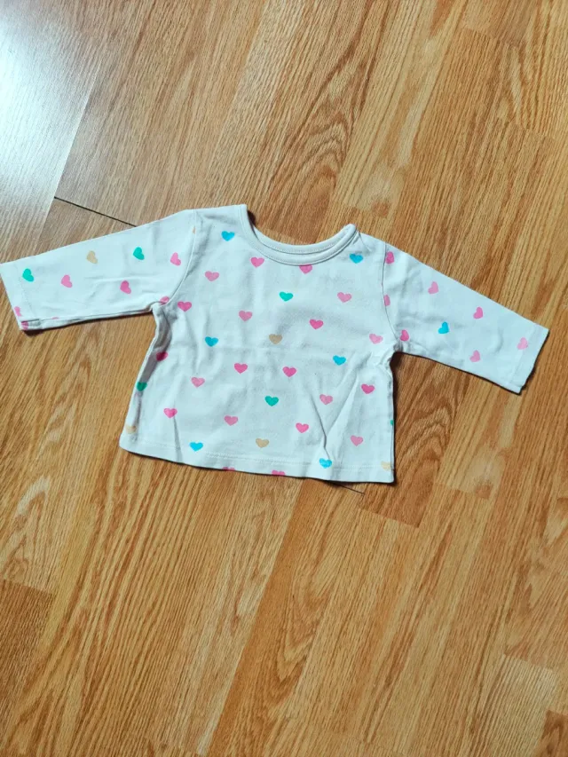 Lotto Body e Magliette Bimbe 0-3mesi Cotone