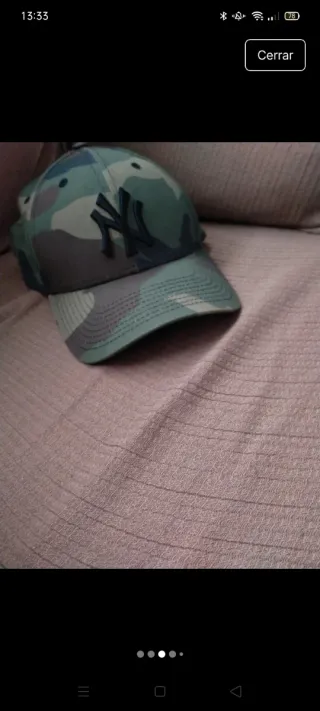 Gorra New Era Camuflaje Yankees