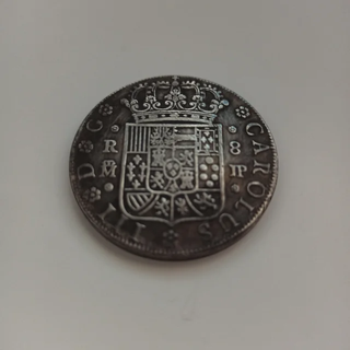 Moneda 8 reales 1762 Carlos III