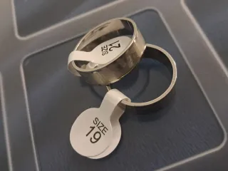 Anillos Acero Inoxidable Hombre y Mujer