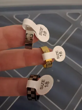 Anillos Acero Inoxidable Hombre y Mujer