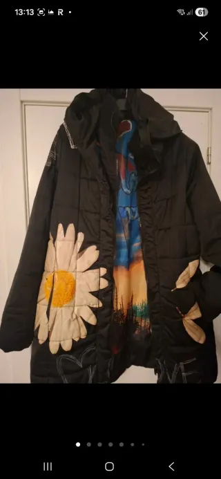 Chaqueta Massimo Dutti acolchada beige