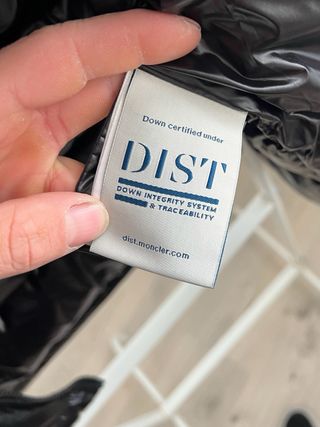 Chaleco Moncler Bormes Talla 2 Negro