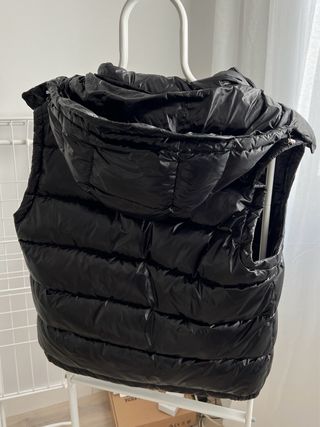 Chaleco Moncler Bormes Talla 2 Negro