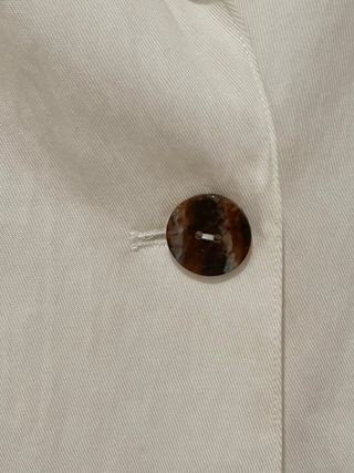 Blazer americana blanca El Corte Inglés