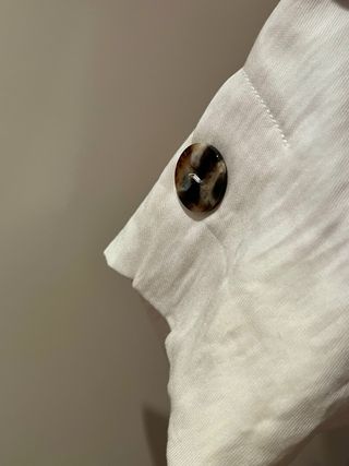 Blazer americana blanca El Corte Inglés