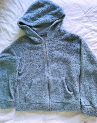 Bershka Sudadera Azul Talla S