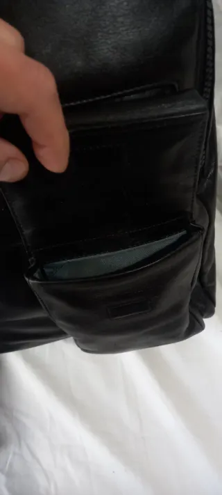 Zaino Piquadro Pelle Nero