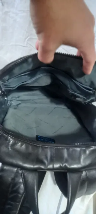 Zaino Piquadro Pelle Nero