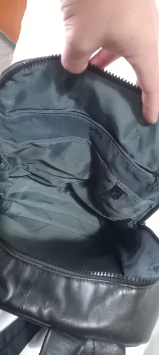 Zaino Piquadro Pelle Nero