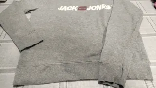 Felpa Jack & Jones da ragazzo grigia