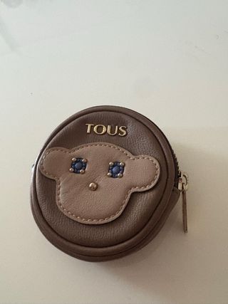 Monedero Tous Oso Beige/Marrón