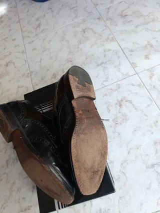 Zapatos Martinelli Negros Brogue