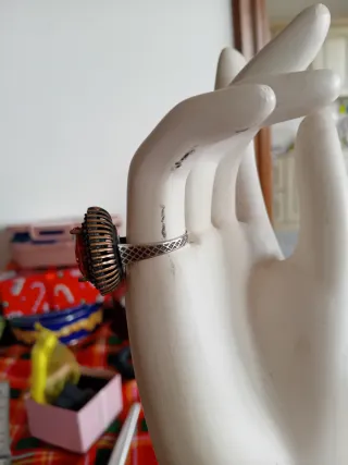 Anello vintage argento 925