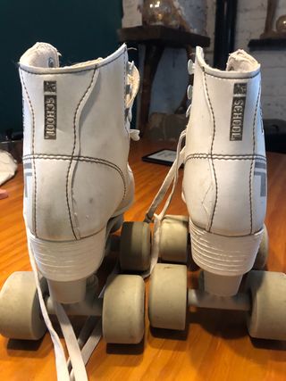 Patines artísticos blancos SCHOOL
