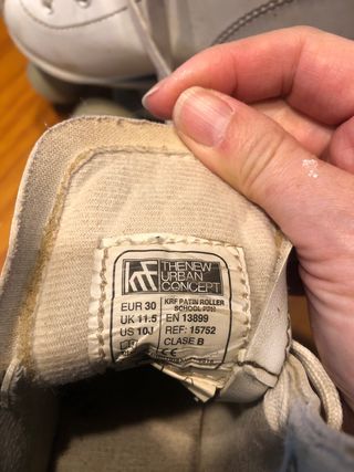 Patines artísticos blancos SCHOOL