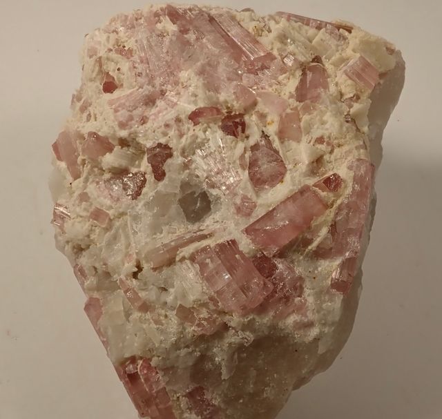 Turmalina Rubellita Mineral