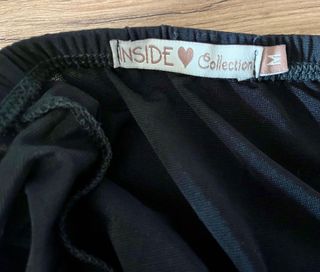 Top fiesta lentejuelas negro Inside