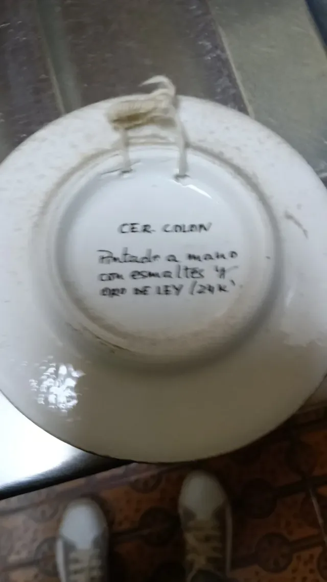 Platito decorativo de pared