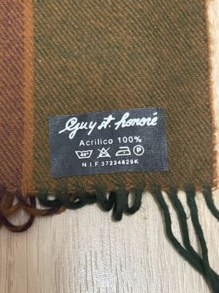 Sciarpa a quadri da uomo