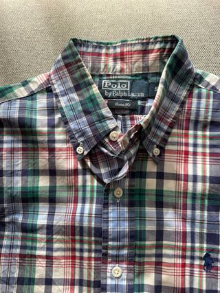 Camisa Polo Ralph Lauren Talla S Cuadros