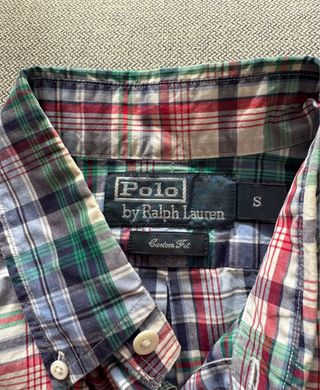 Camisa Polo Ralph Lauren Talla S Cuadros