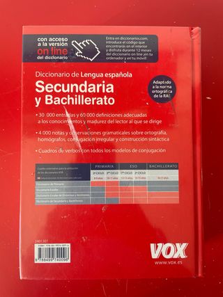 Diccionario de Secundaria y Bachillerato (Spani...