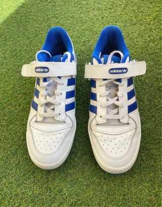 Adidas Forum Low Blancas y Azules originales